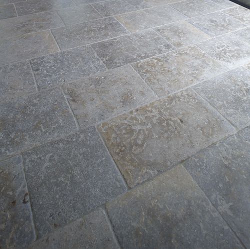 Dallage en pierre naturelle - AUBEROCHE ROUERGUE - OCCITANIE PIERRES - d'intérieur / de cuisine / de salon