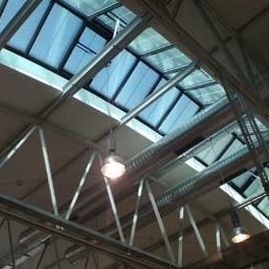 Panneau en verre à contrôle solaire - OKASOLAR S - OKALUX Glastechnik GmbH - à double vitrage / transparent / pour façade