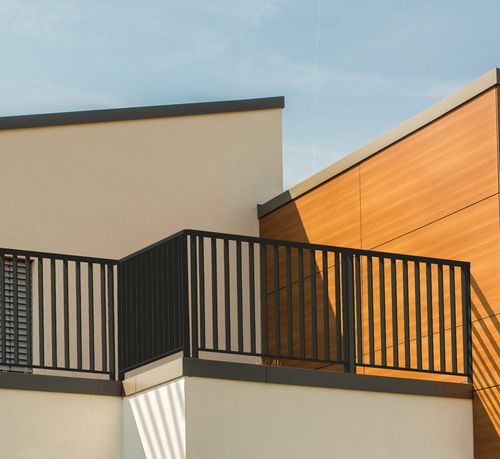 Garde-corps en aluminium - EPURABAL - ORIAL - à barreaux / d'extérieur / pour balcon