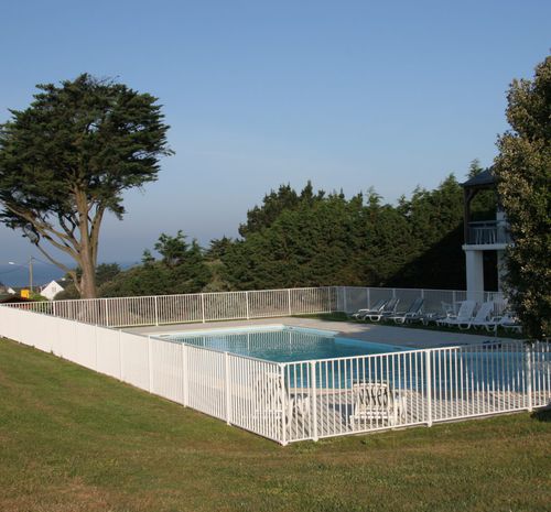 Barrière de protection - SWIMY : BAYA - ORIAL - fixe / en aluminium / de piscine