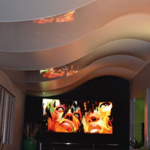 Plafond tendu en tissu - TEXTIL - NEWMAT - en panneaux / couleur / design