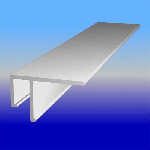 Profilé en aluminium - NEWMAT - en PVC / de rive / en L