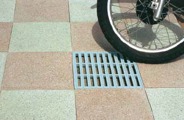 Grille de ventilation en acier - Nicoll - carrée / blanche