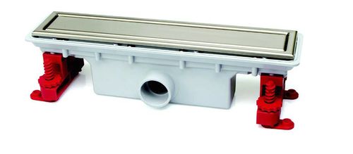 Caniveau de douche en acier inox - DOCIA®  - Nicoll