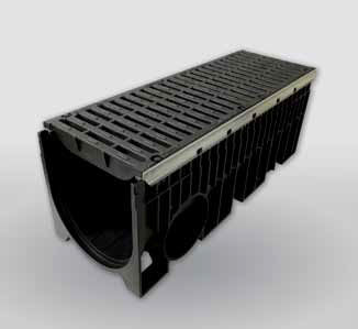 Caniveau à grille - KENADRAIN® E600 - Nicoll - grille en fonte / routier / pour espace public