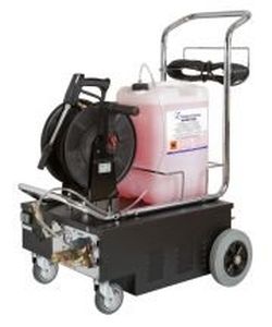 Machine de nettoyage d'assainissement pour sanitaires - IDROFOAMRINSE 400 - Santoemma