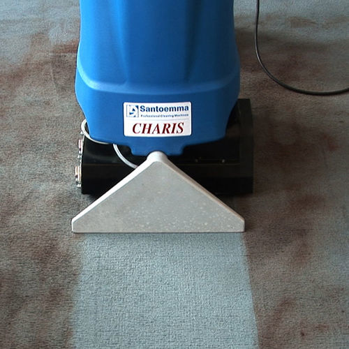Nettoyeur de tapis professionnel - CHARIS-DUAL - Santoemma - accompagné