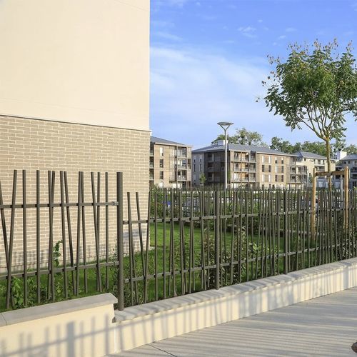 Clôture à barreaux - OOBAMBOO™ - NORMACLO - résidentielle / professionnelle / en acier galvanisé