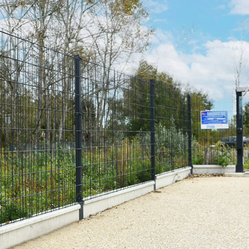 Clôture en treillis soudé - OOBAMBOO&trade; - NORMACLO - résidentielle / pour espace public / en acier