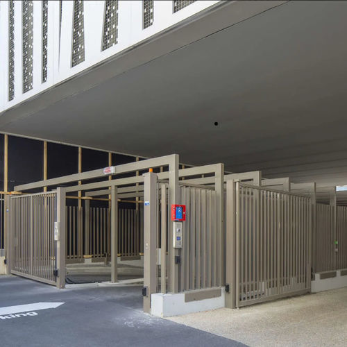 Clôture à barreaux - VERTICALIA™ - NORMACLO - industrielle / professionnelle / en acier galvanisé
