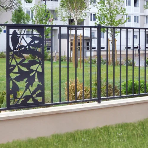 Clôture à panneaux - FLORILEGE™ - NORMACLO - à barreaux / résidentielle / pour espace public