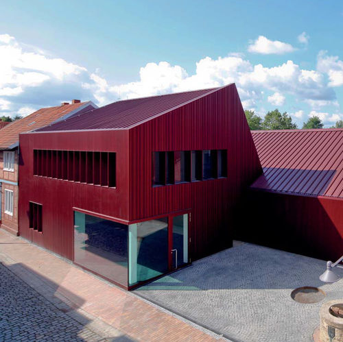 Façade ventilée en aluminium anodisé - B57S® - NOVELIS