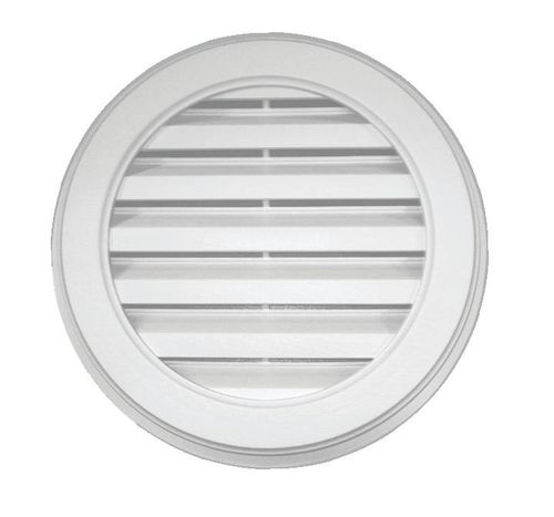 Grille de ventilation en plastique - NOVIVENT™ - NOVIK - ronde / d'extérieur / pour façade