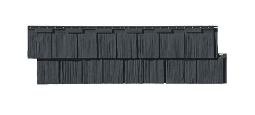Panneau de toiture en polymère - NOVISHINGLE® - NOVIK - aspect tuile / étanche / avec protection UV