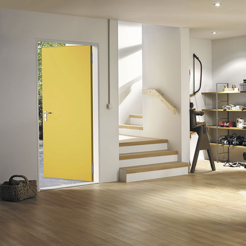 Porte d'entrée - NOVOPORTA PREMIO E-S-1 / E-S-2 - Novoferm - en acier galvanisé / en tôle d'acier / battante