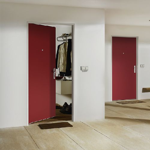 Porte d'intérieur - E-S 9 - Novoferm - en acier galvanisé / en tôle d'acier / battante