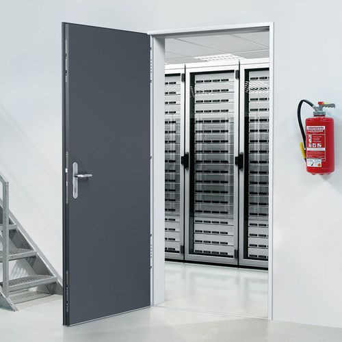 Porte d'intérieur - E-S 11 - Novoferm - en acier galvanisé / en tôle d'acier / battante
