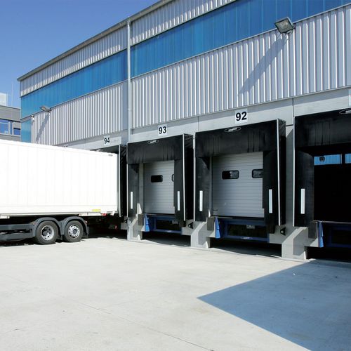 Sas de chargement rétractable - NOVODOCH H 1300 & H 1500 - Novoferm - souple / de la cargaison / calorifugé