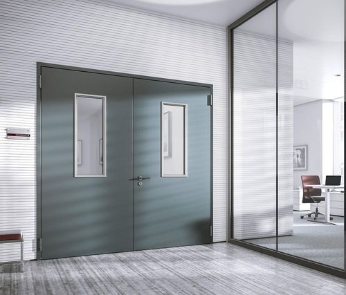 Porte d'intérieur - NOVOPORTA PLANO - Novoferm - en acier galvanisé / en inox / en stratifié