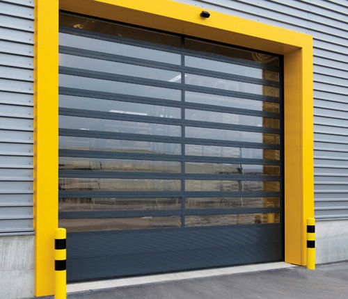 Porte industrielle enroulable - NovoSpeed Thermo - Novoferm - en acier galvanisé / en PVC / automatique