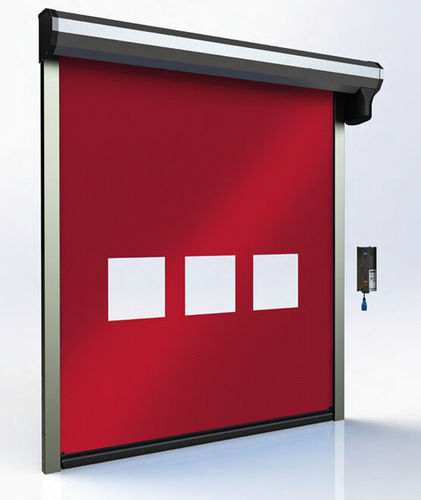 Porte industrielle en PVC - SpeedRoller Prime-XF - Novoferm - enroulable / en métal / automatique