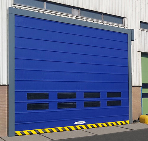 Porte industrielle en PVC - NovoFold  - Novoferm - pliante / en acier inoxydable / automatique