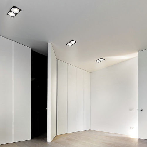 Spot encastrable au plafond - SMART CAKE - Modular Lighting Instruments - à LED / halogène / rond