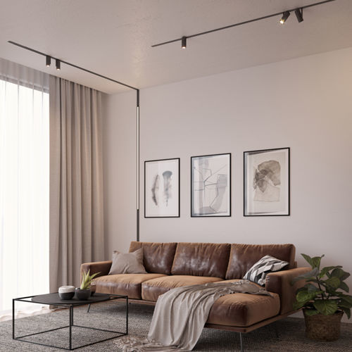 Luminaire suspendu - PISTA - Modular Lighting Instruments - en saillie / à LED / linéaire