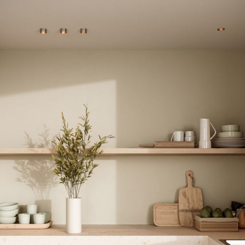 Downlight encastré - MINUDE OUT - Modular Lighting Instruments - à LED / rond / courbé