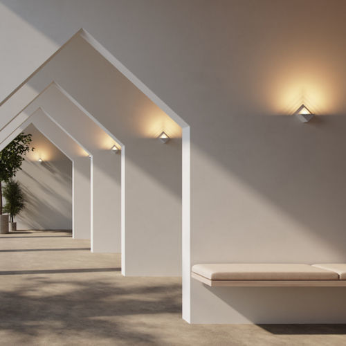 Applique murale contemporaine - IMPULSE - Modular Lighting Instruments - d'intérieur / en métal / carrée