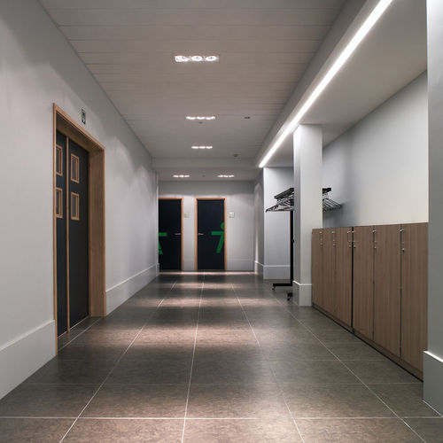 Spot encastrable au plafond - MULTIPLE - Modular Lighting Instruments - à LED / halogène / carré