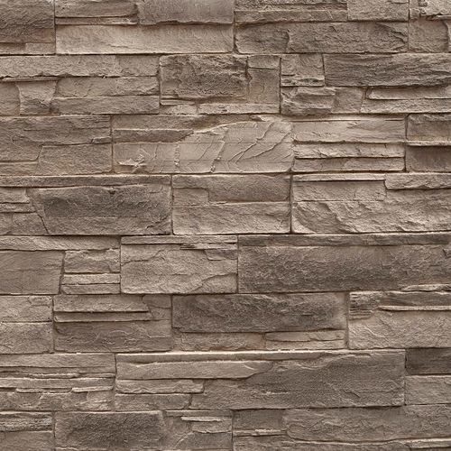 Panneau décoratif. en polyester - STONE ANTHRACITE - MSD Panels - en fibre de verre / mural / imprimé