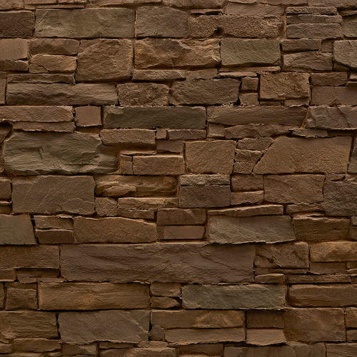 Panneau décoratif. en polyester - NAVARRETE STONE BROWN - MSD Panels - en fibre de verre / mural / pour bâtiment