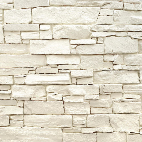 Panneau décoratif. en polyester - NAVARRETE STONE WHITE - MSD Panels - en fibre de verre / mural / pour bâtiment