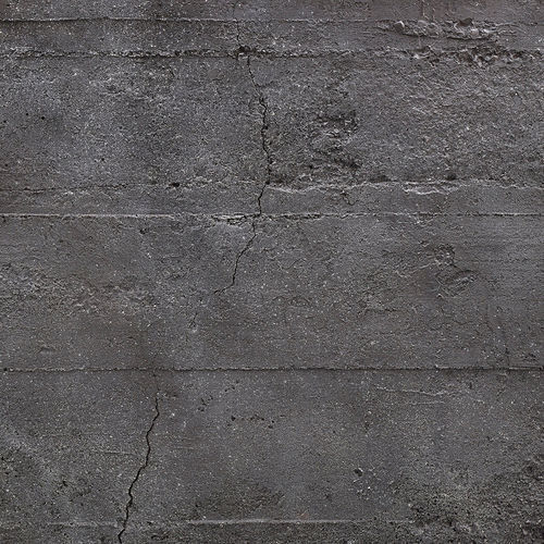 Panneau décoratif. en polyester - HORIZONTAL CONCRETE BLACK - MSD Panels - en fibre de verre / mural / imprimé