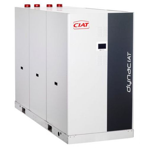 Groupe d'eau glacée à condensation par eau - DYNACIAT LG - CIAT - au sol / compact / intérieur