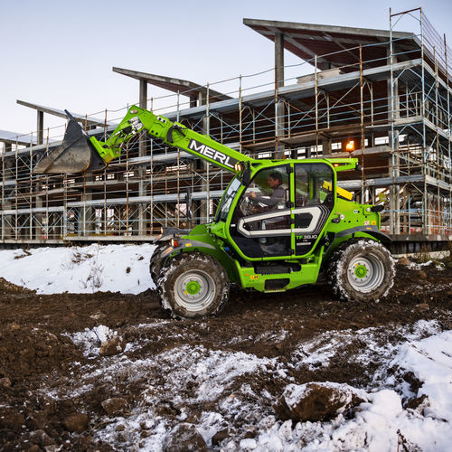 Chariot élévateur télescopique de chargement - TF 38.10 - MERLO - de manutention / de levage / pour chantier