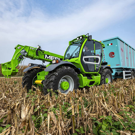 Chariot élévateur télescopique de chargement - MF 44.7 - MERLO - de manutention / de levage / tout terrain
