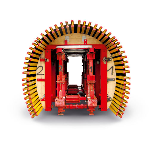Coffrage circulaire - SPECIAL DESIGN - Meva - courbe / en acier / en bois