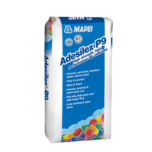 Mortier-colle de masticage - ADESILEX P9 - MAPEI - pour carrelage / pour béton / pour stockage