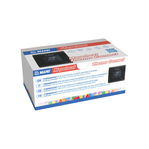 Thermostat électronique - MAPEHEAT THERMO CONNECT - MAPEI - programmable / intelligent / pour chauffage