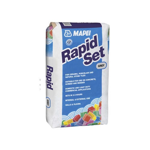 Mortier-colle de scellement - RAPID SET - MAPEI - pour carrelage / résine synthétique / de ciment