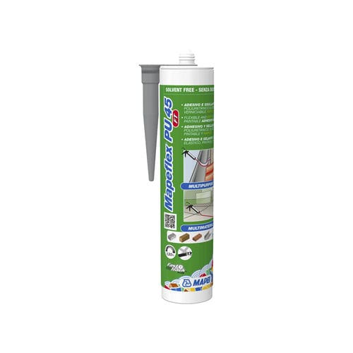 Mastic élastique - MAPEFLEX PU 45 FT - MAPEI - à base de polyuréthane / pour étanchéité / adhésif