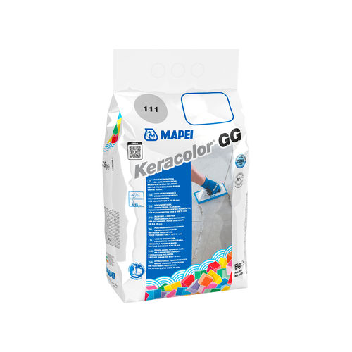 Mortier-colle de jointoiement - KERACOLOR GG - MAPEI - de masticage / de finition / gris