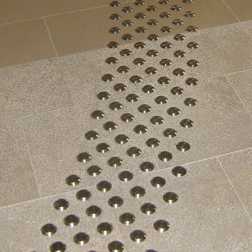 Clou podotactile en inox - PODOINOX - MARCAL