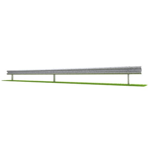 Glissière de sécurité en acier galvanisé - SINGLE-SIDED N2-W4 - MARCEGAGLIA - de voirie