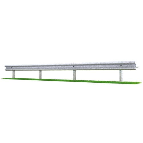 Glissière de sécurité en acier galvanisé - SINGLE-SIDED H1-W5 - MARCEGAGLIA - de voirie