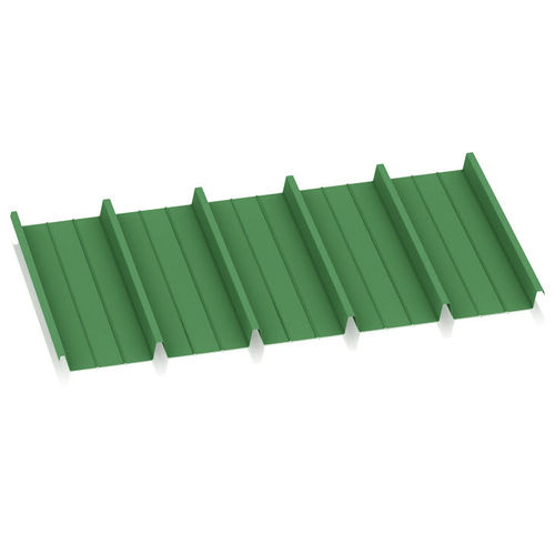 Tôle nervurée - EGB 401 - MARCEGAGLIA - en acier / de couverture / pour mur
