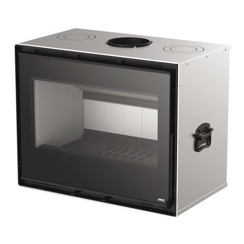 Insert de cheminée à bois - QBOX 60 - MCZ - en acier / contemporain / classe A+