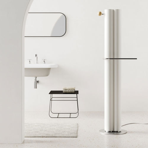 Sèche-serviettes design original - Ottolungo Bagno - Caleido srl - électrique / à eau chaude / 501 w...750 w